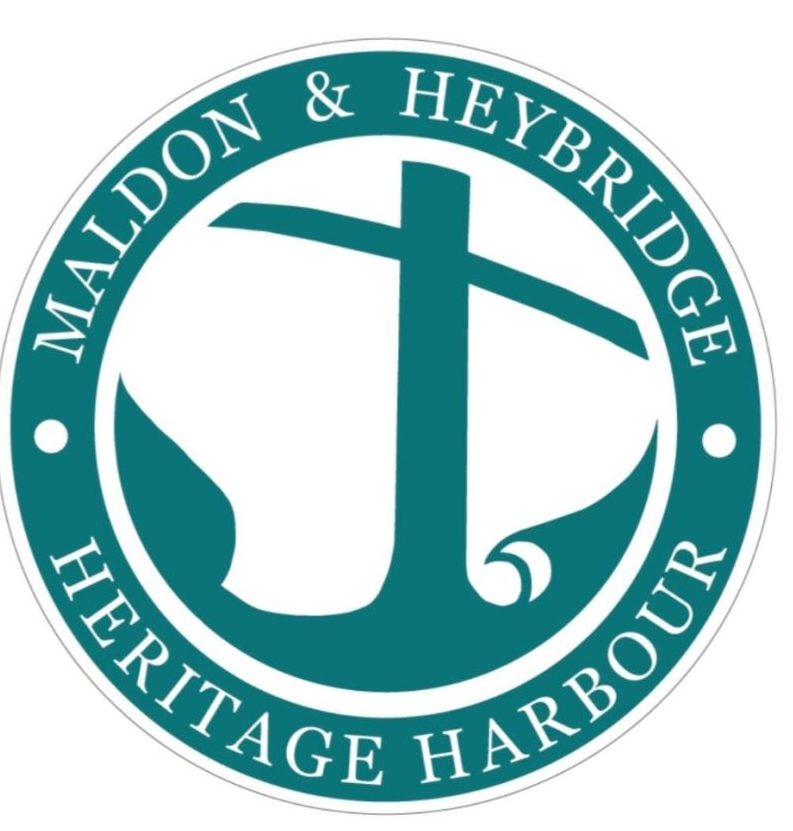 Green circular Image used by M3H Heritage Harbour for Maldon and Heybridge